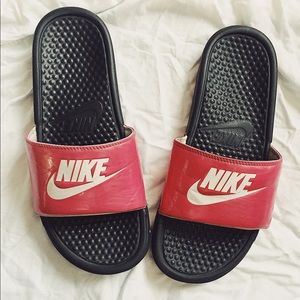 Pink Nike Sandals